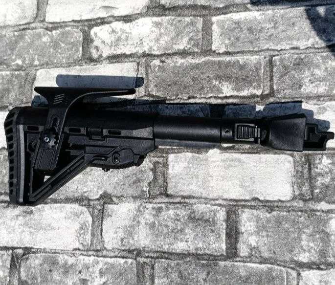 Телескопический приклад для АК47 / Складной приклад на АК74 / обвес ак