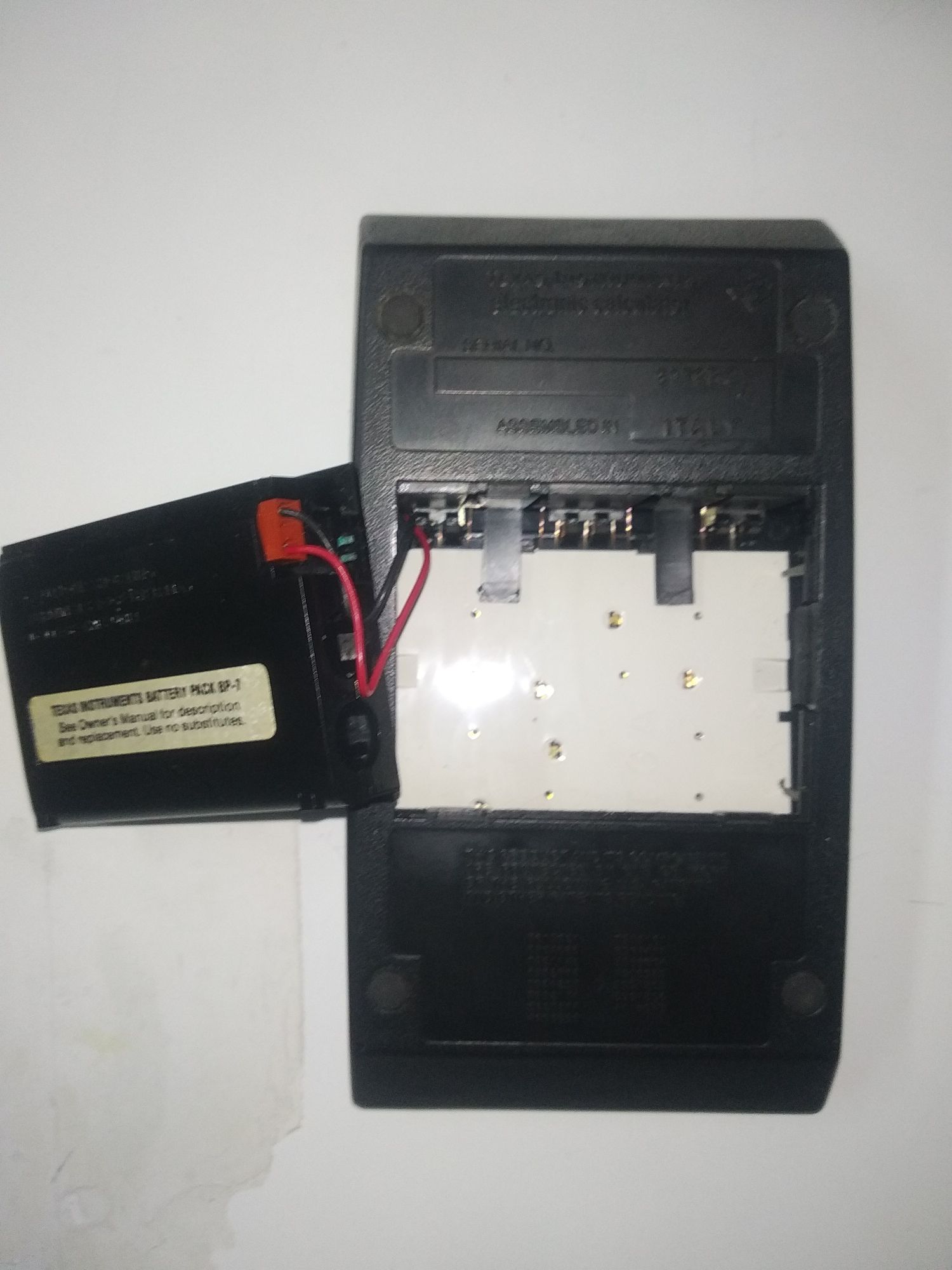 Calculadora Texas Instruments TI-51-III (Compute) de bateria antiga