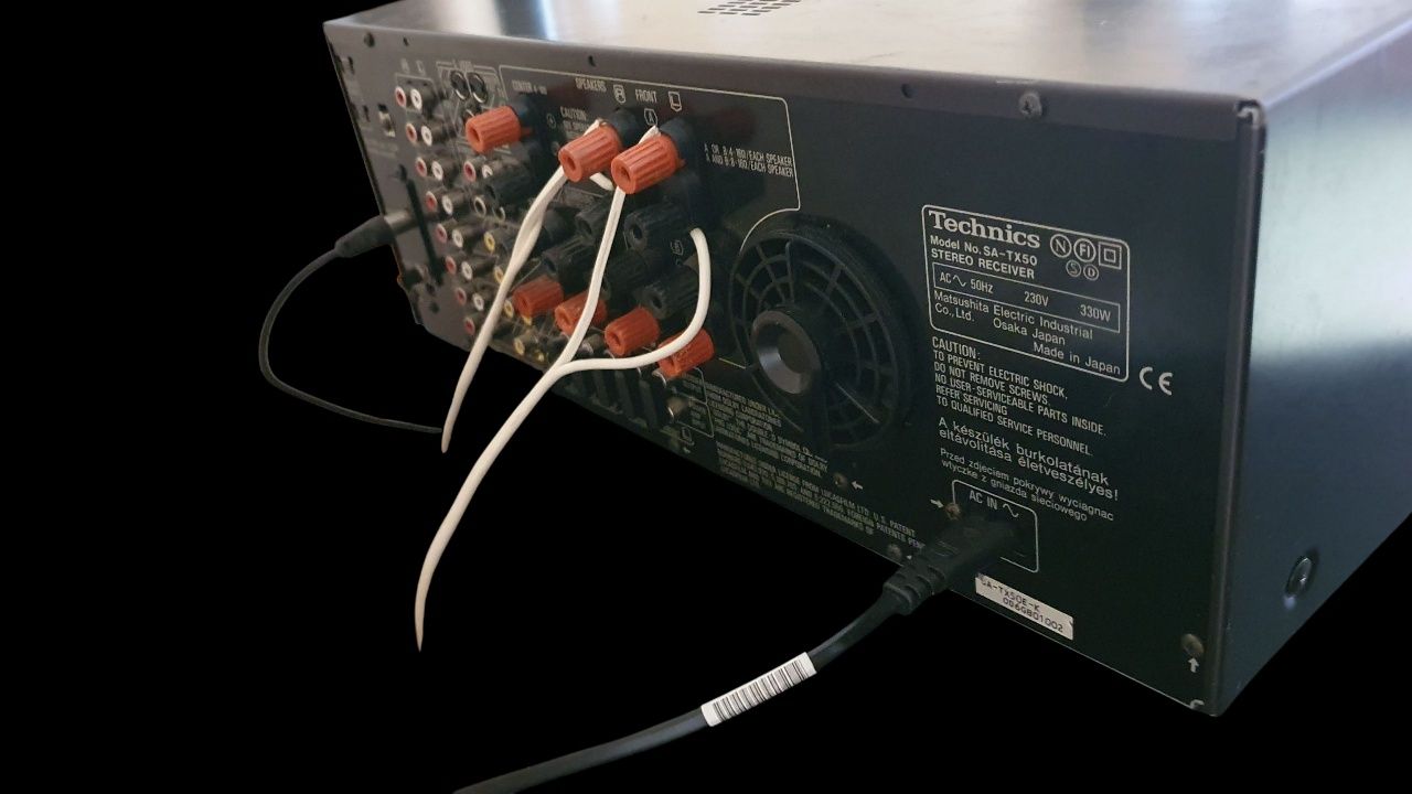 Piekny Amplituner Technics SA-TX50 Sprawny!