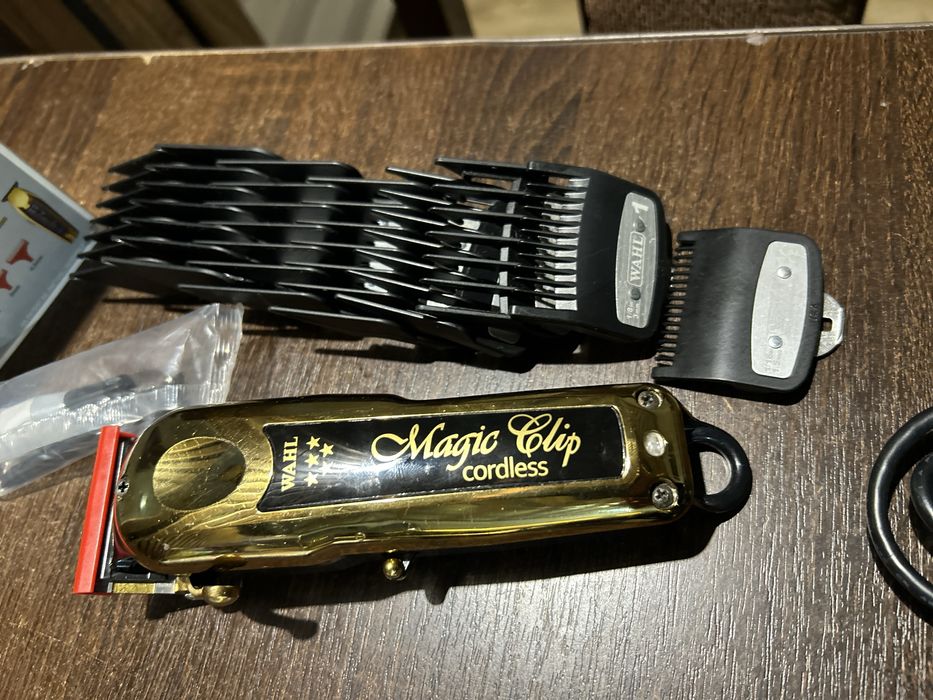 Машинка для стрижки  Wahl magic clip cordless+тример+шейвер
