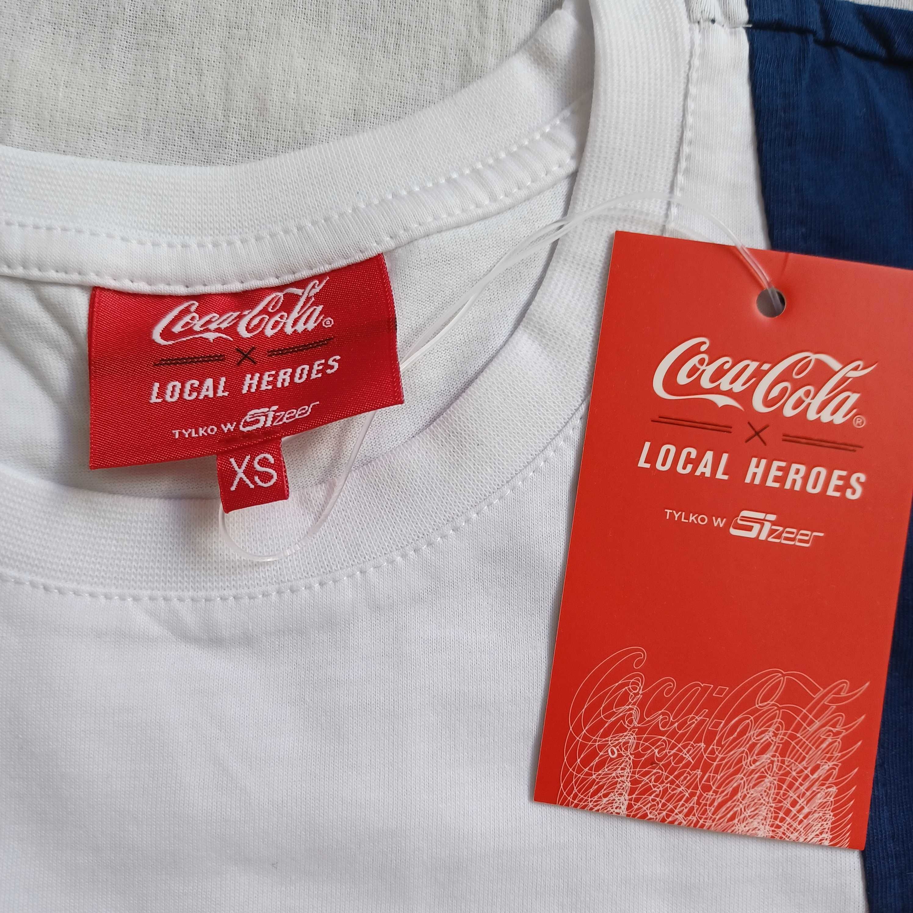 Koszulka Coca-Cola Sizeer XS S M t-shirt uni