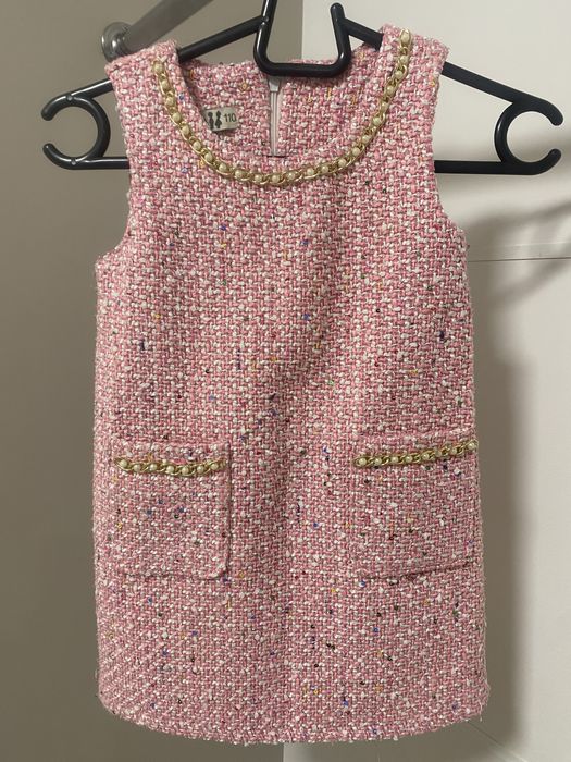 Твідове рожеве плаття )))