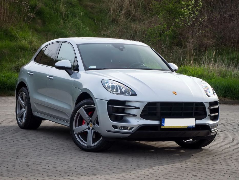 Porsche Macan 3.6 400KM Benzyna Czerwona skóra BOSE Panorama Najbogatsza wersja