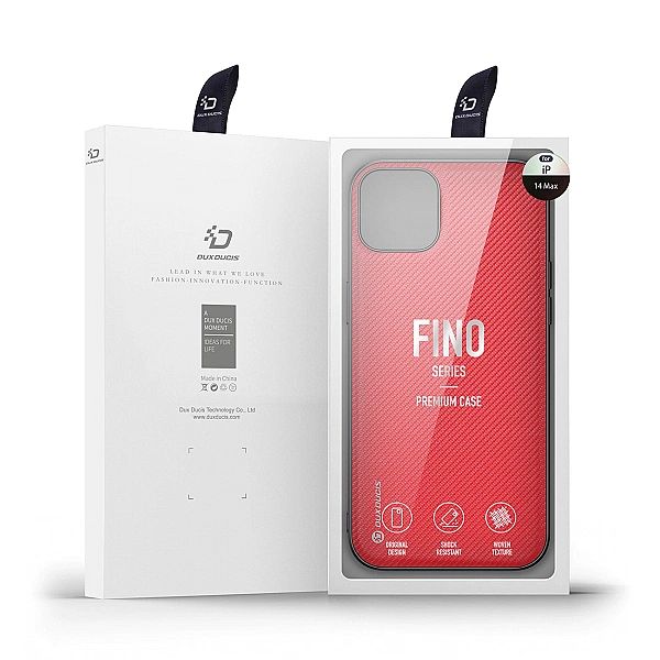 Dux Ducis Fino etui pokrowiec pokryty nylonowym materiałem iPhone 14 P
