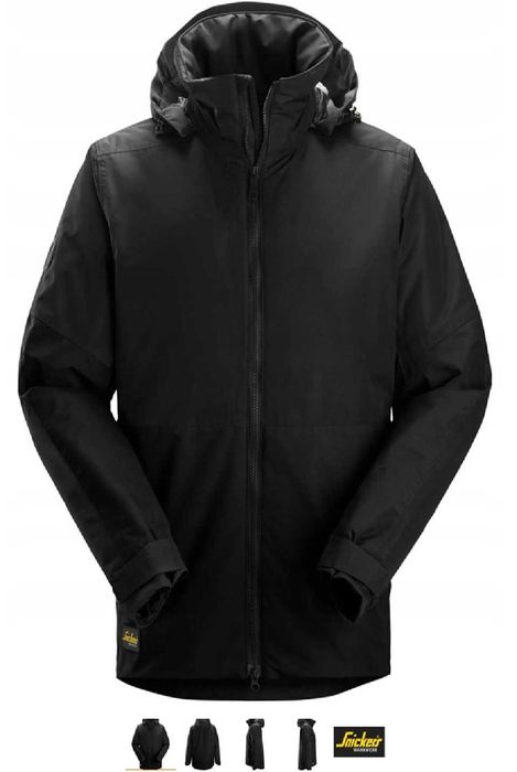 Kurtka Robocza Wodoodporna Ocieplana Snickers Workwear 1104AllroundWor