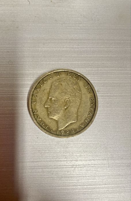 Moeda Cien Pesetas Juan Carlos 1984