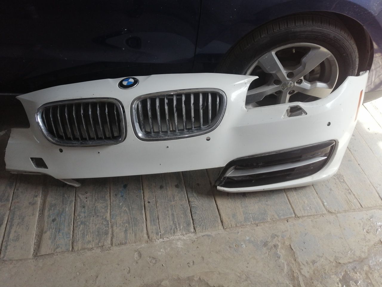 BMW Передний бампер решетки на бмв 5 2016 пятой серии кузов F10