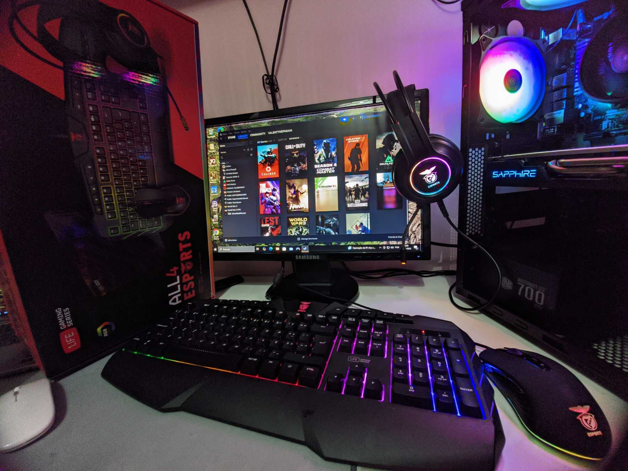 MELHOR PC GAMING COM TUDO INCLUID POR 299 EUROS