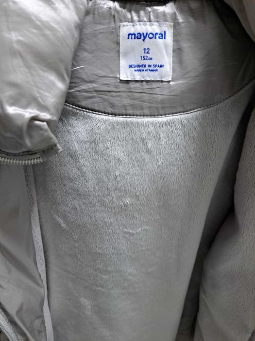 Kispo de inverno Mayoral cinza 12anos