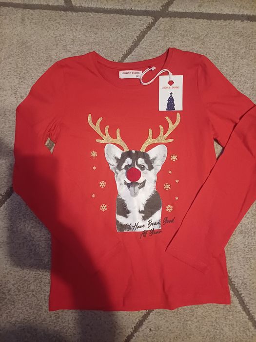 Nowa bluzka 140 dziewczynka