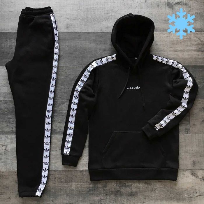 Спортивный костюм мужской зимний Kappa теплый худи штаны каппа