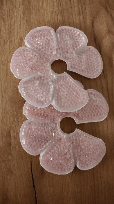 Kompresy żelowe na piersi chłodząco- grzejące