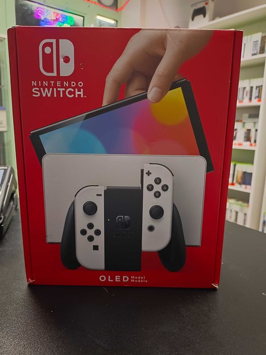 Nintendo Switch OLED Biały SklepzGRAMIWWA Wymiana Skup