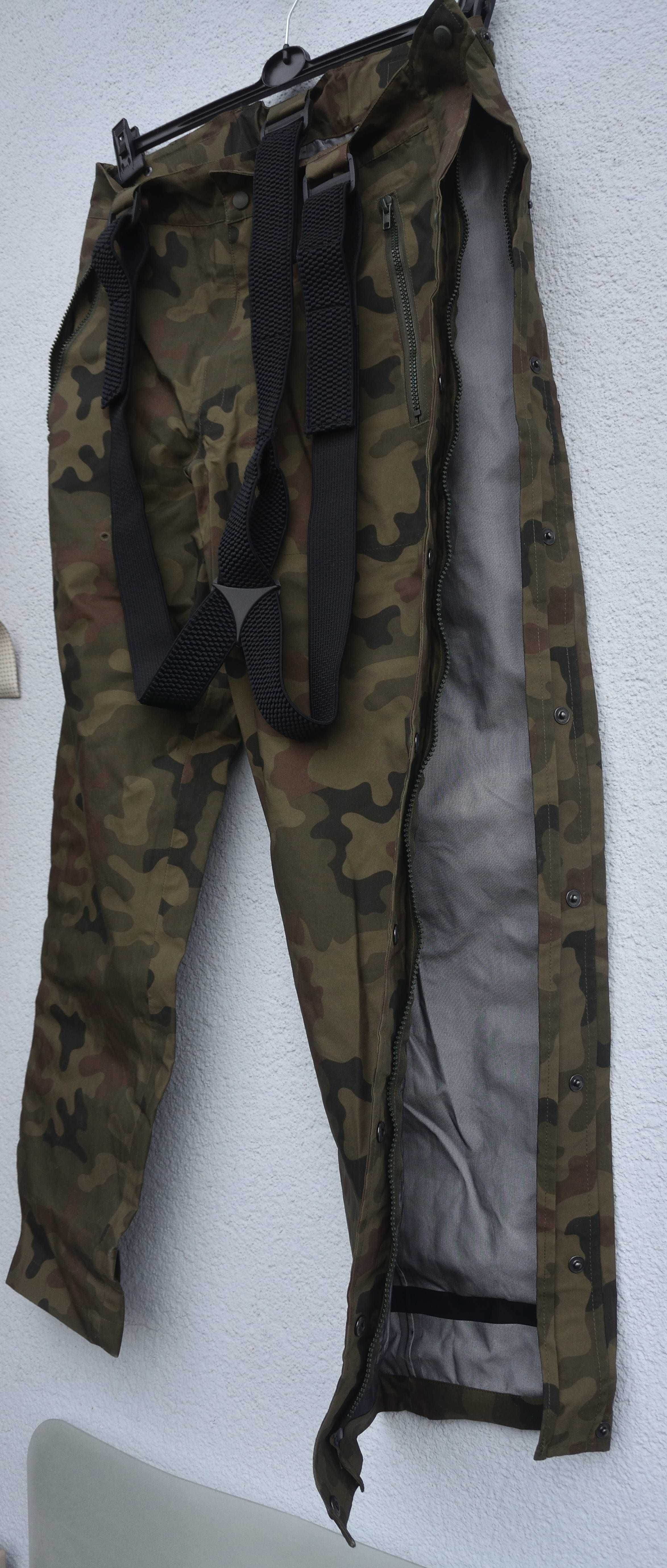 Spodnie wojskowe membrana "goretex" - MON wzór 128, NOWE, 174-178 S/L