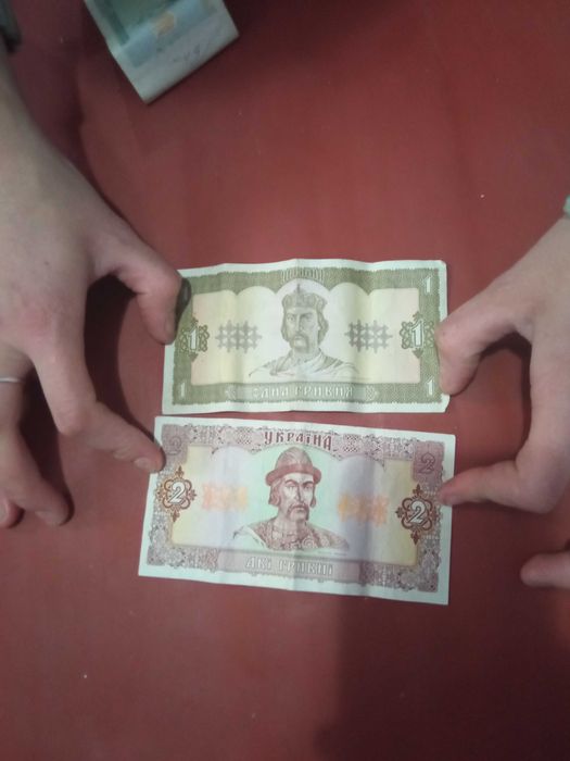 Колекція гривні купони