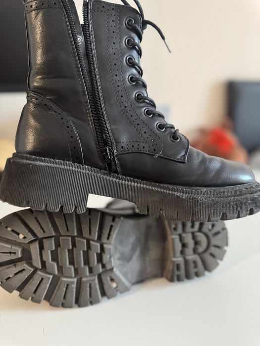 Buty Trapery - prawdziwa miekka skóra EUR39 stan idealny