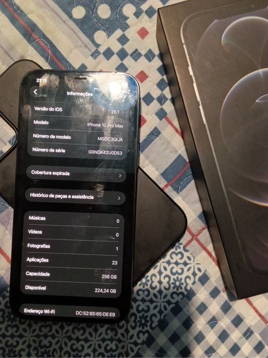 Iphone 12 pro max 256