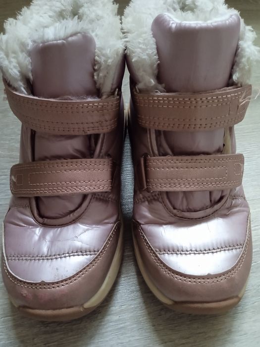 Зимові чоботи на дівчинку. Розмір 32.