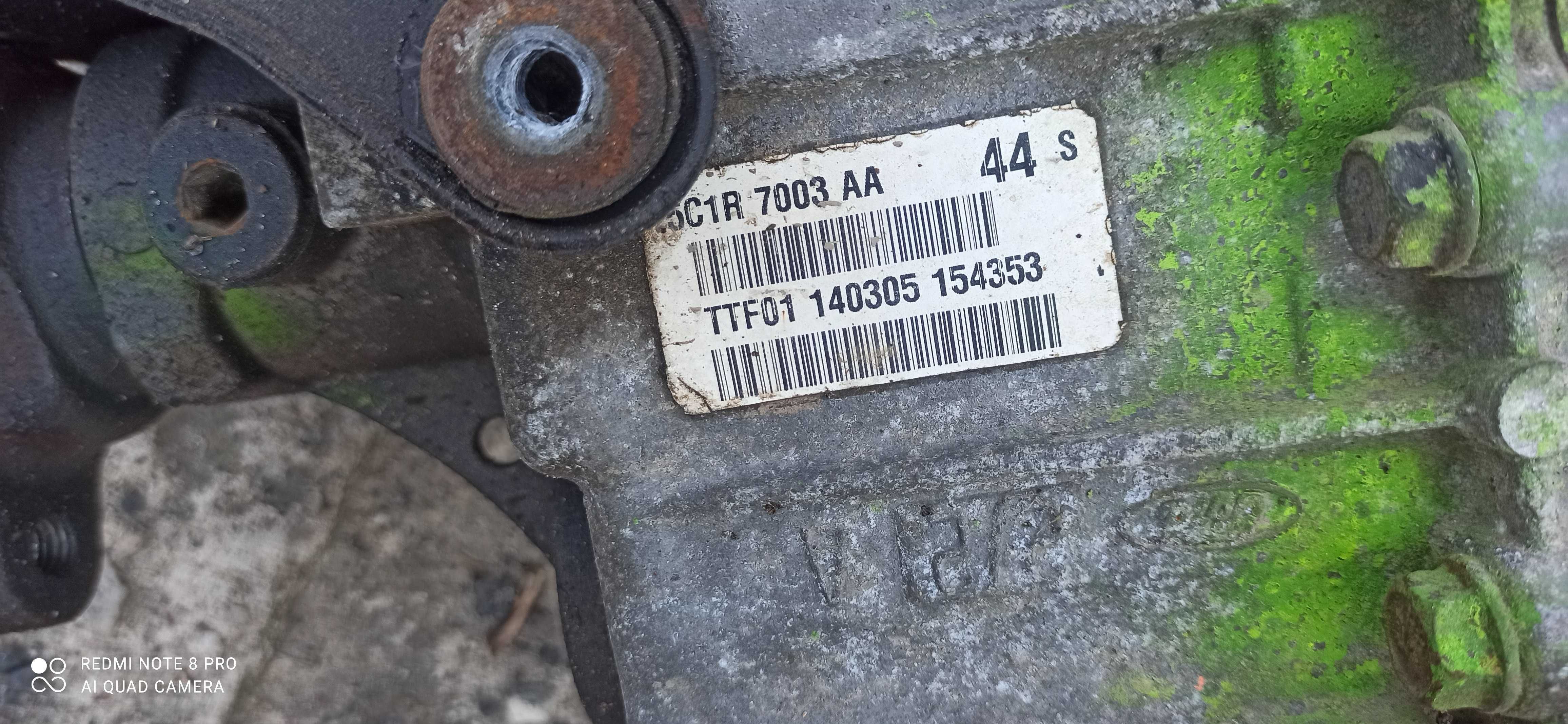 Skrzynia biegów Ford Transit 2,4  bliżniacze koła