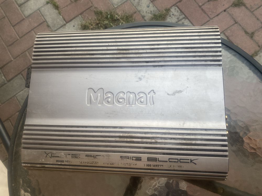 Magnat автомобільний підсилювач 4 канальний в робочому стані,важкий