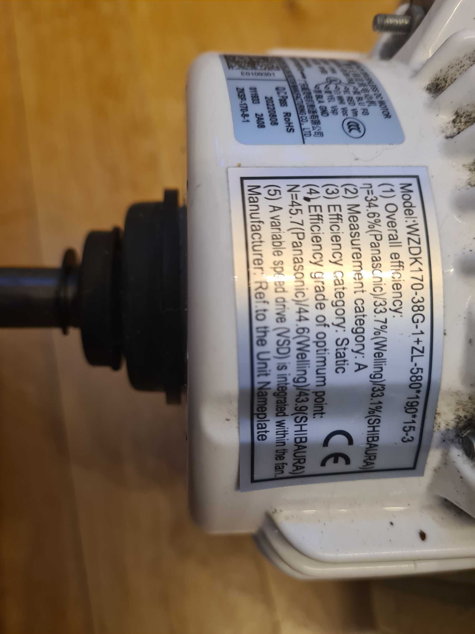Silnik wentylatora do pompy ciepla GALMET PRIMA 3F R32 16GT