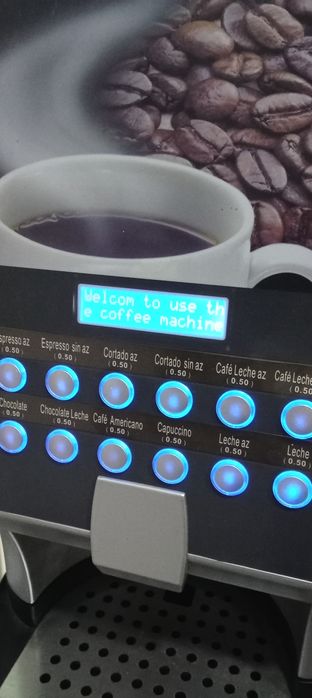Máquina Automática Café em Grão Validador