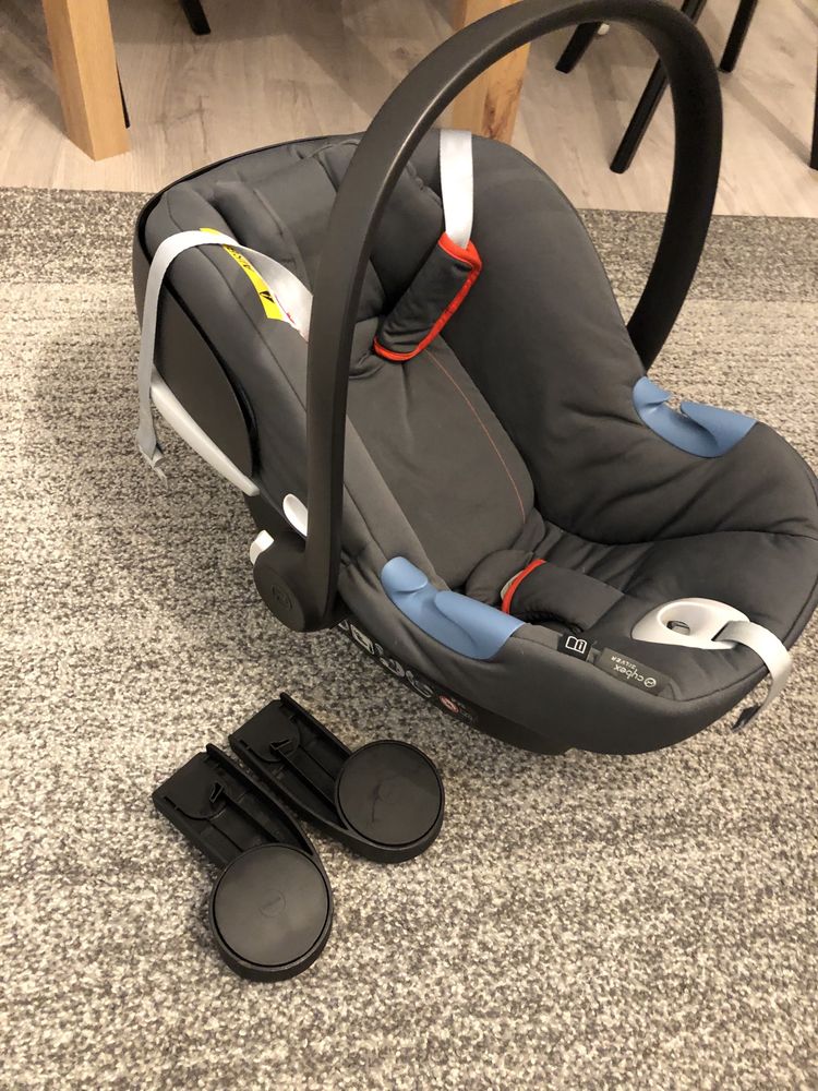 Łupina cybex aton B i-size + adaptery