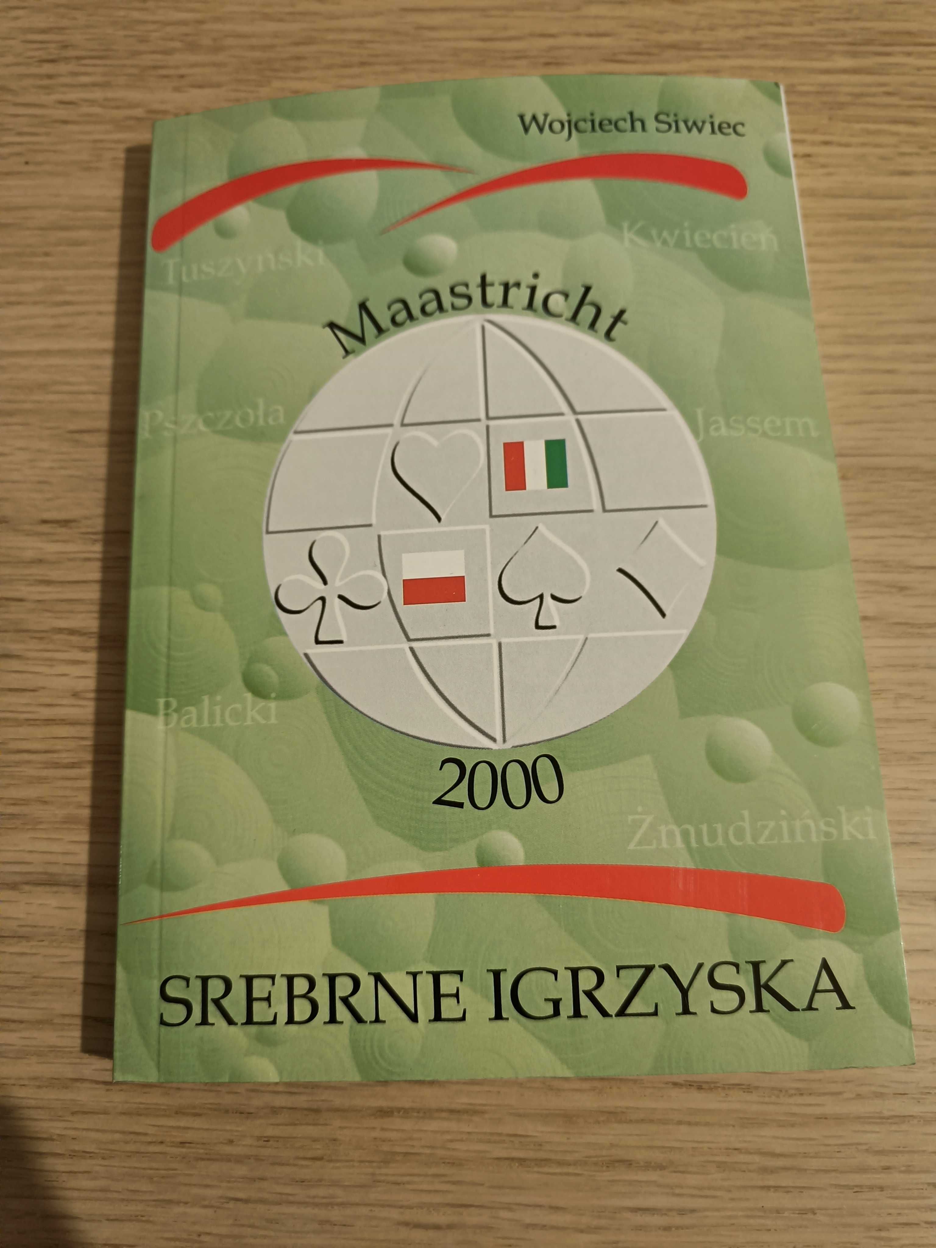 Srebne Igrzyska Maastricht 2000 - Wojciech Siwiec (książka brydż)