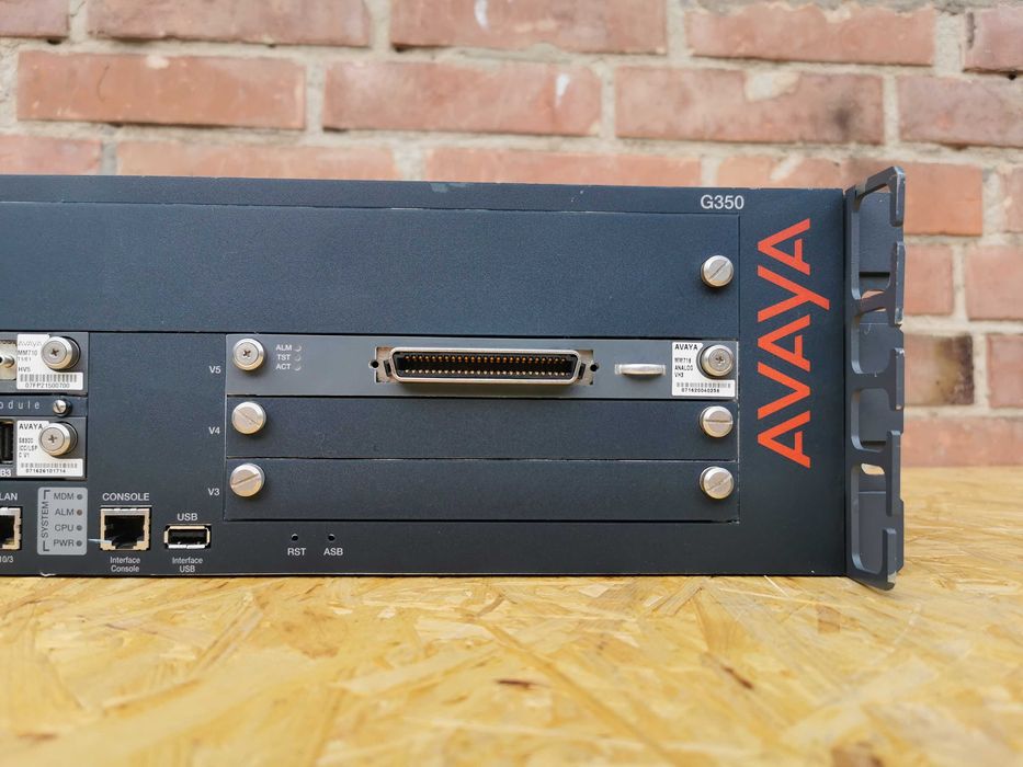Шлюз AVAYA G350 Media Gateway(MM716+ MM710+ S830)