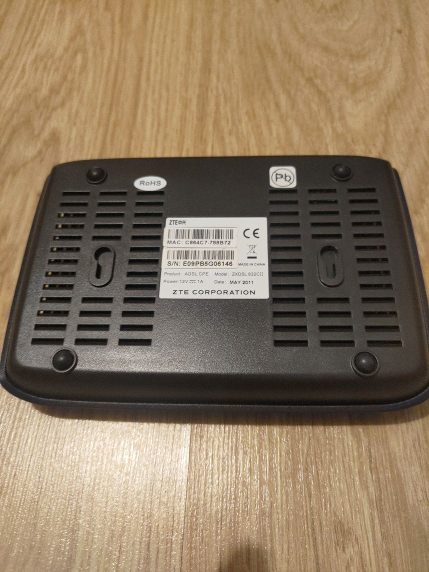 Router ZTE ZXDSL 832 Series