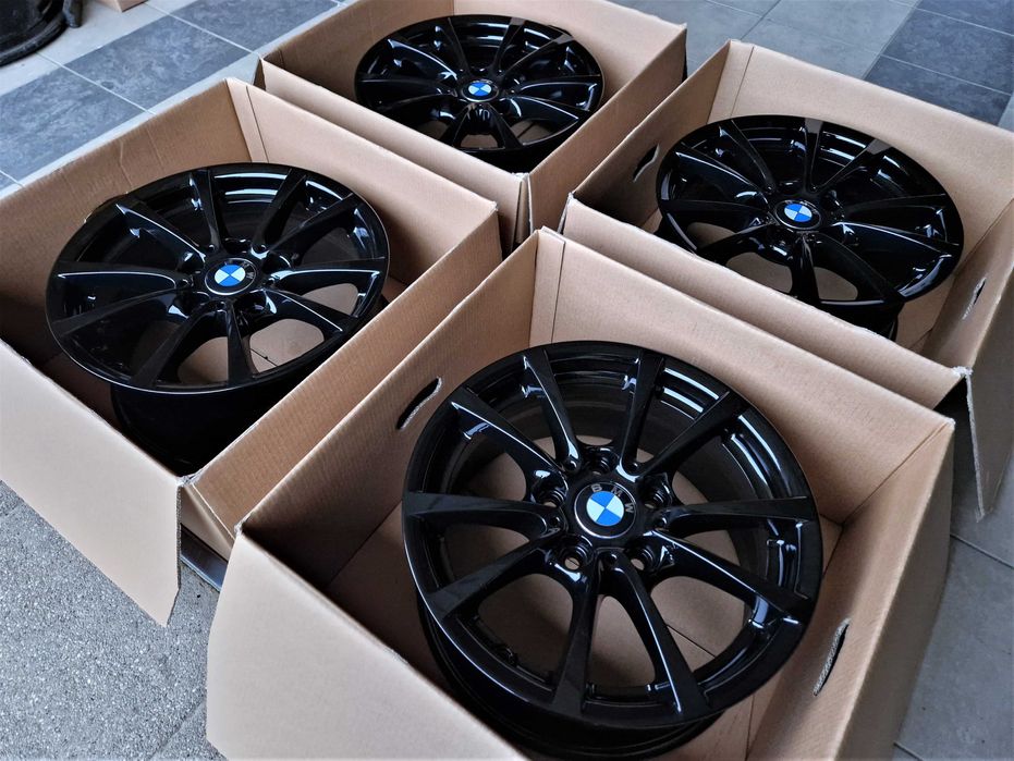 Alufelgi 16 5x120 Czarne ! BMW 1 3 E87 F20 F21 E46 E90 F30 F31 468#