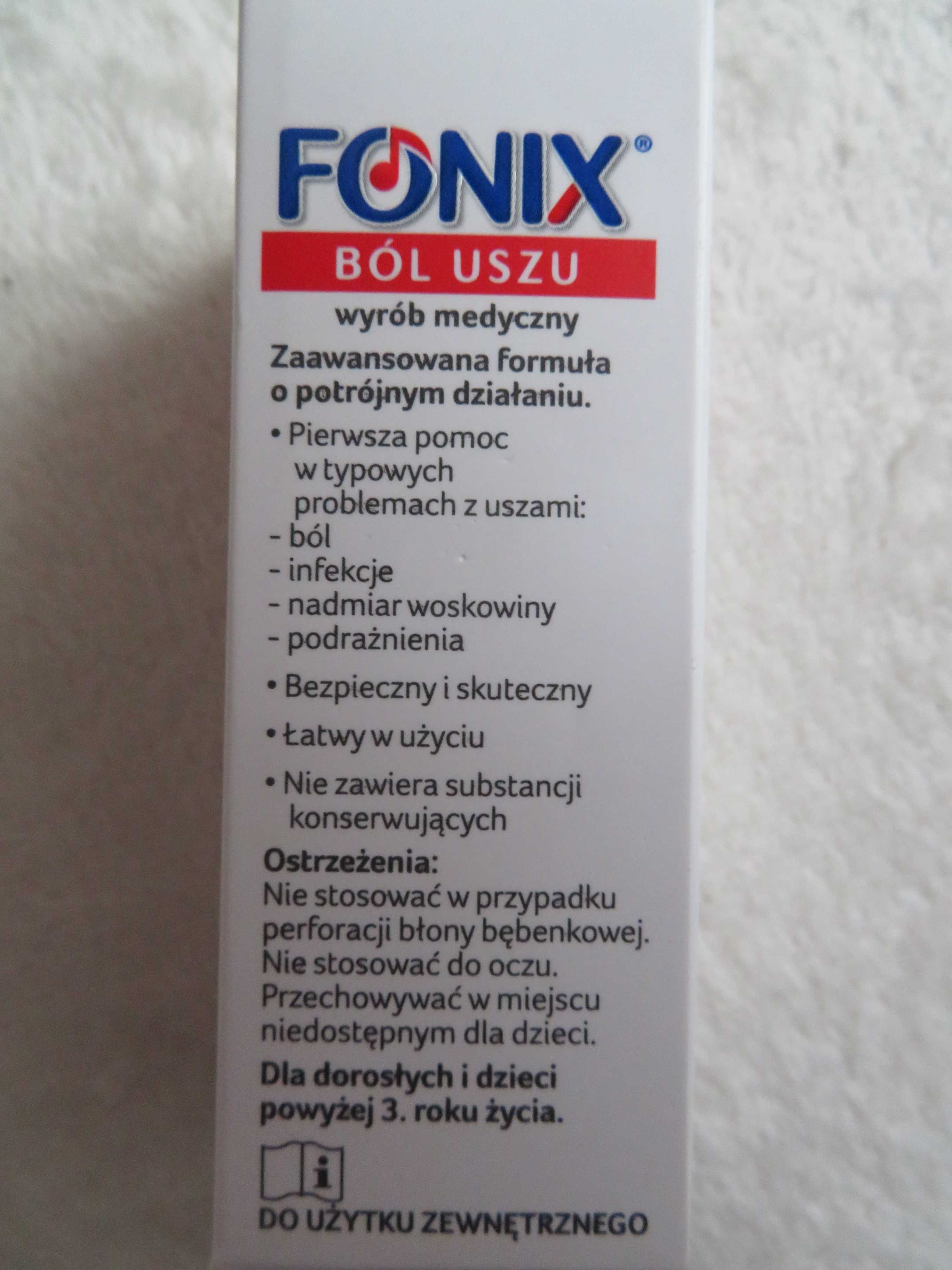 FONIX ból uszu spray 15 ml , NOWE, nie otwierane