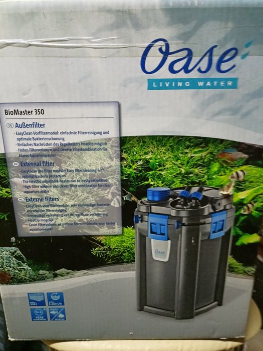 Oase BioMaster 350 filtr zewnętrzny do akwarium do 350l
BioMaster

Fil