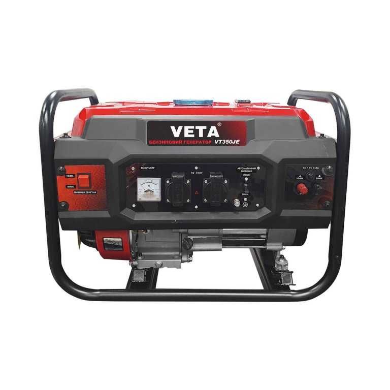 Генератор бензиновий Veta VT350JE