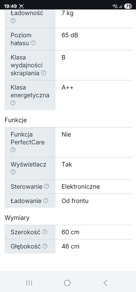 Suszarka Beko DF7434XRA