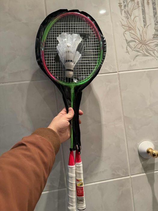 Paletki badminton zestaw nowy