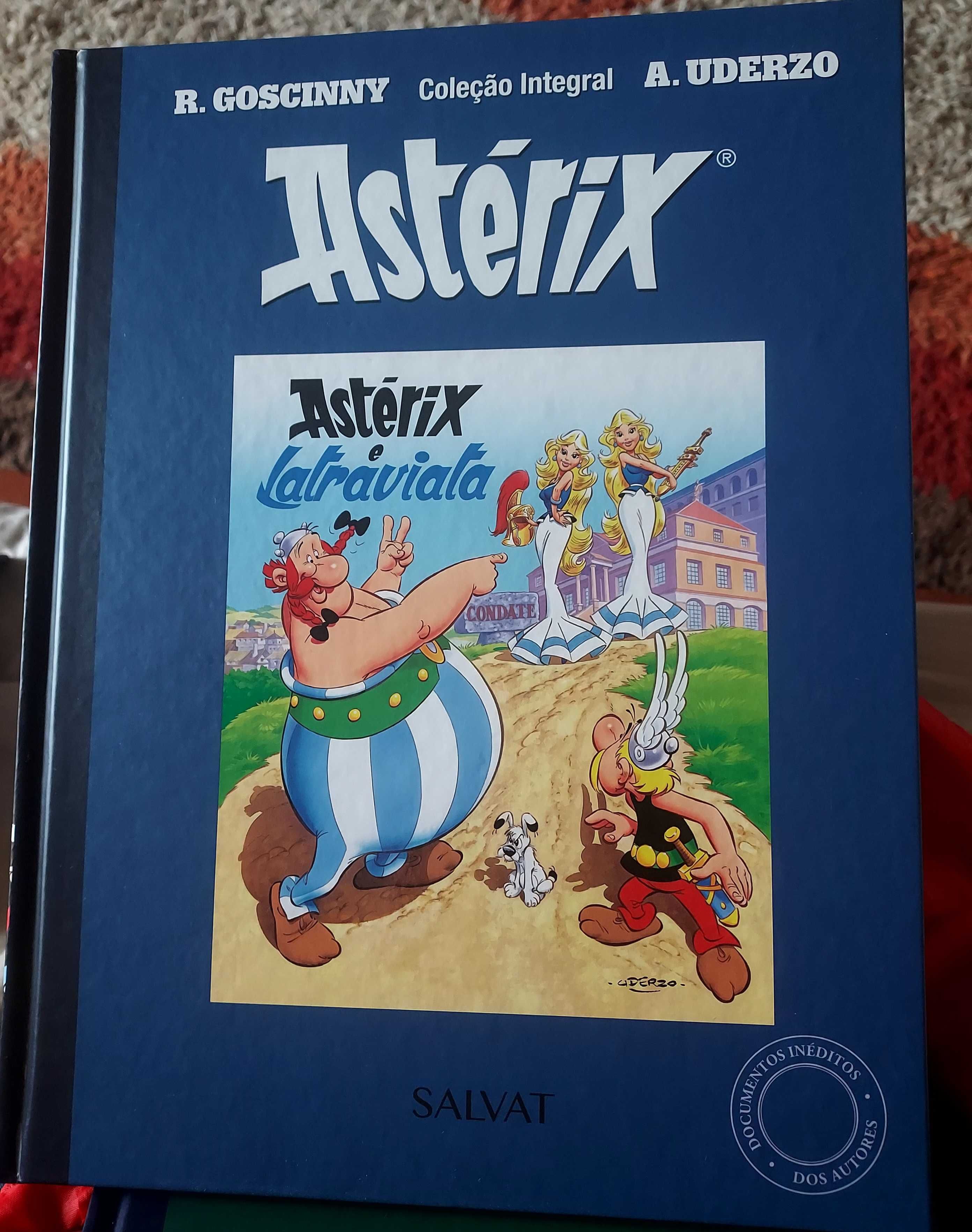 Asterix coleção integral  25 € total - 4 livros 1,2,3,e 4 novos