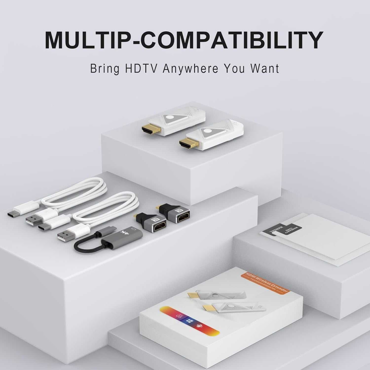 Бездротовий передавач і приймач hdmi 2.4g/5g