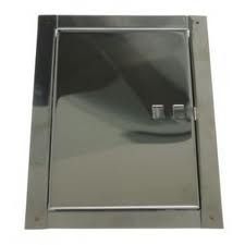 Drzwiczki Kominowe Nierdzewne 140 x 140Mm Małe