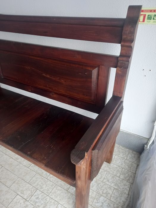 Escano antigo madeira