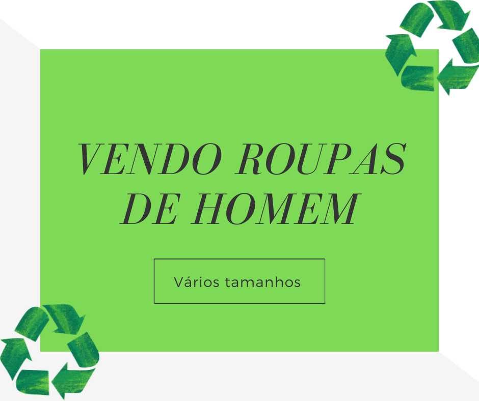 roupas de homem vários tamanhos