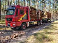 MAN TGS 33.540  MAN TGS 33.540 do przewozu drewna