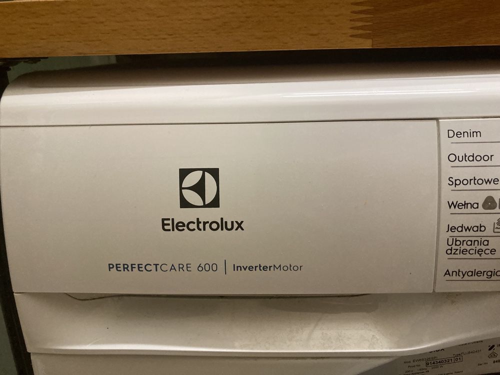 Pralka Electrolux PerfectCare 600 slim