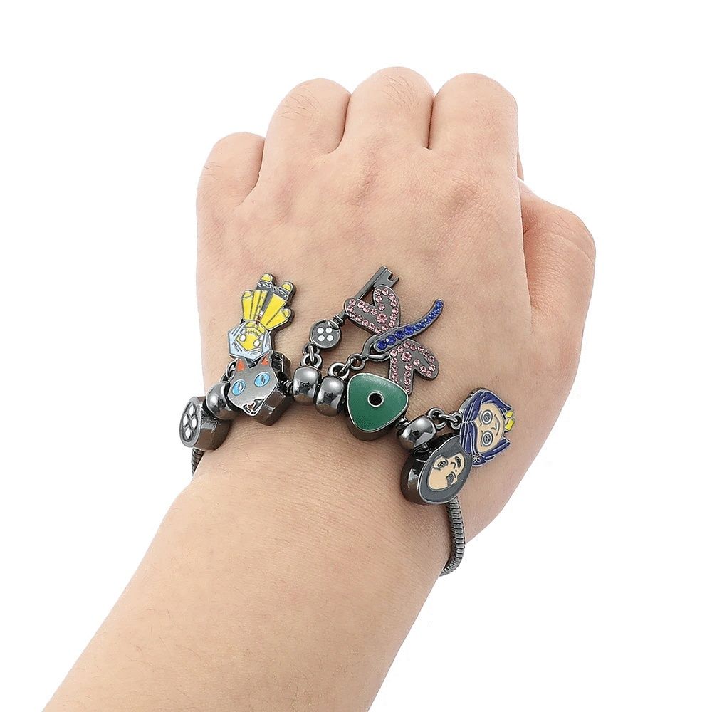 Pulseira estilo Pandora Coraline Metal Nova