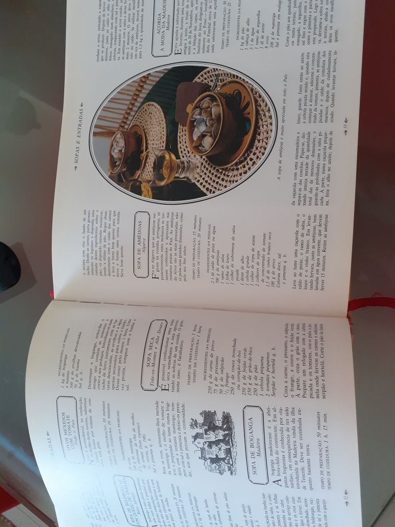 Livro "Tesouros da cozinha tradicional  portuguesa"