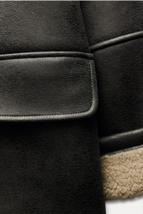 Стильна та тепла дублянка ZARA