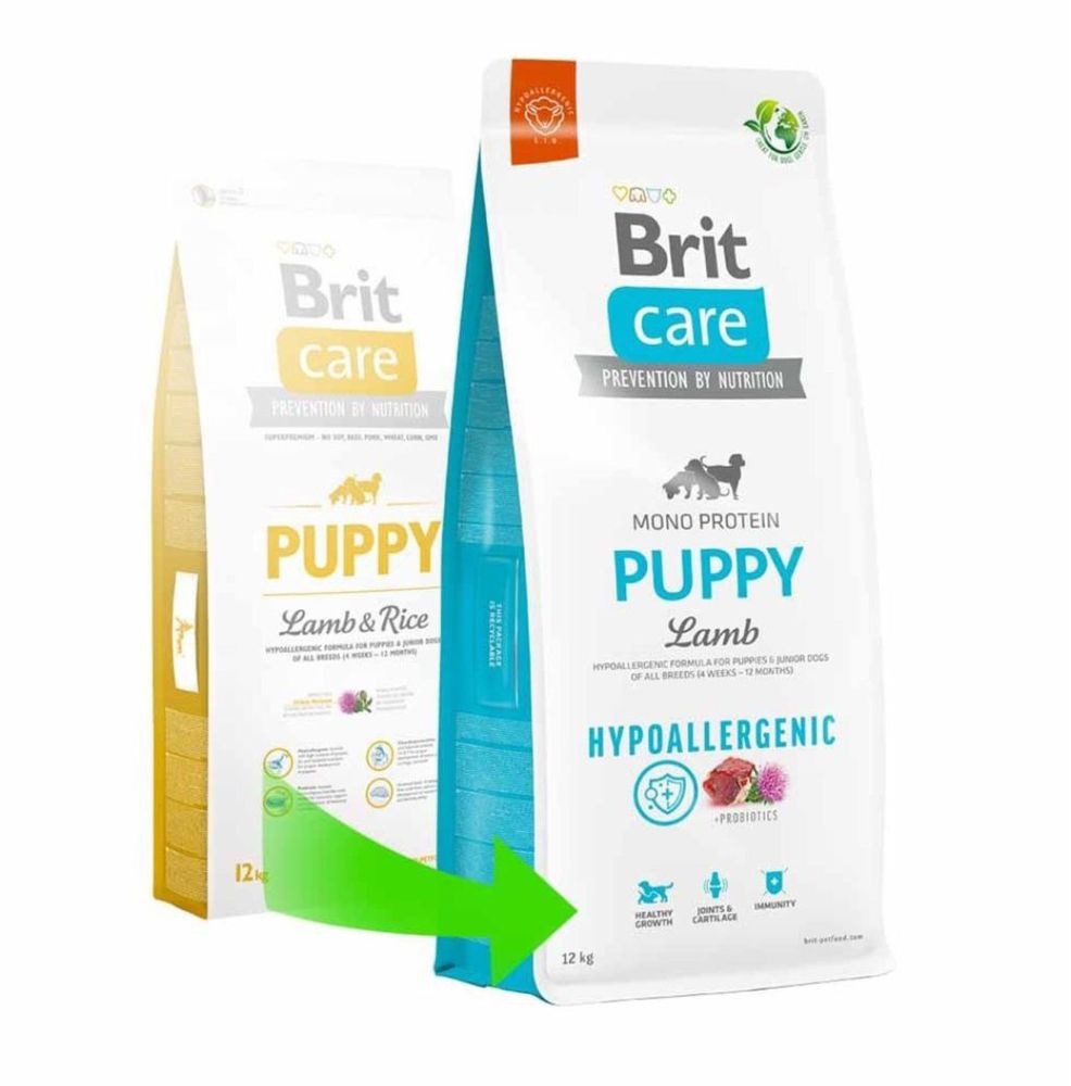 Сухой корм для щенков Brit Care Dog Hypoallergenic Puppy 12кг