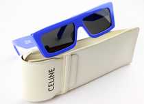 Celine CL40214U, Nowy kolor, Oryginalne, Niebieskie