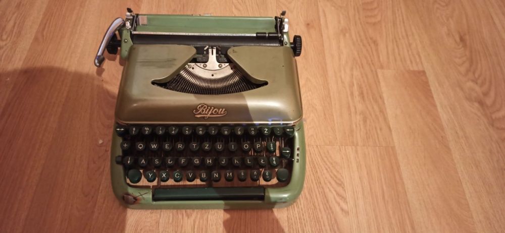 Maszyna do pisania Bijou - 1950 - Antyk (Sprawna)