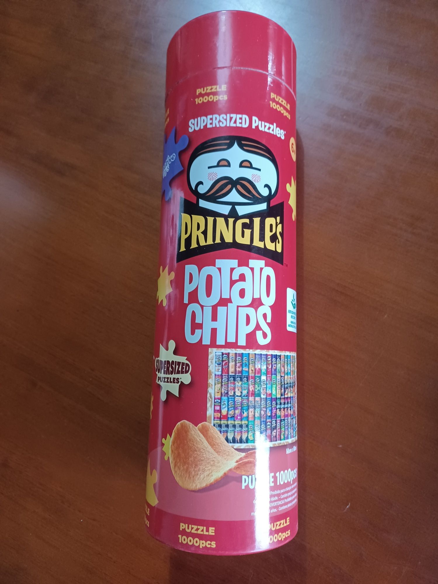 Puzzle Pringles XXL - 1000 peças- novo